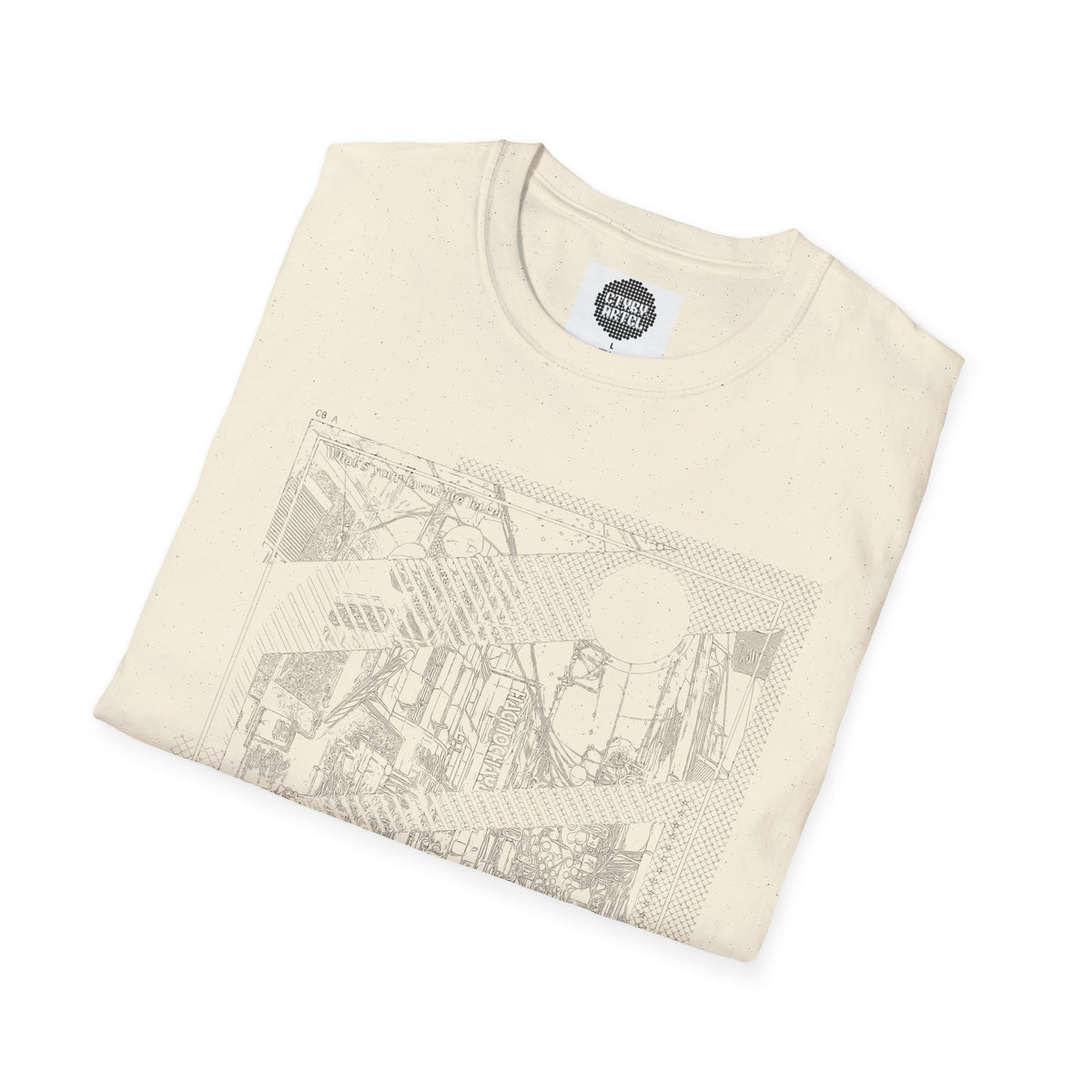 Retro-Fit City in Pieces T-Shirt