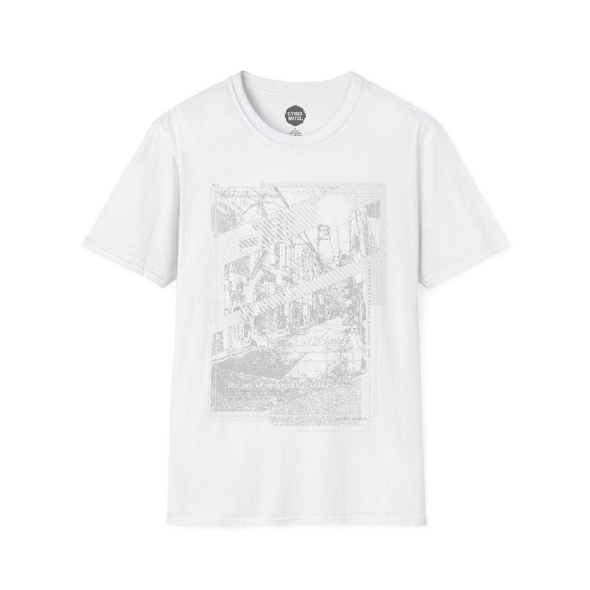 Retro-Fit City in Pieces T-Shirt
