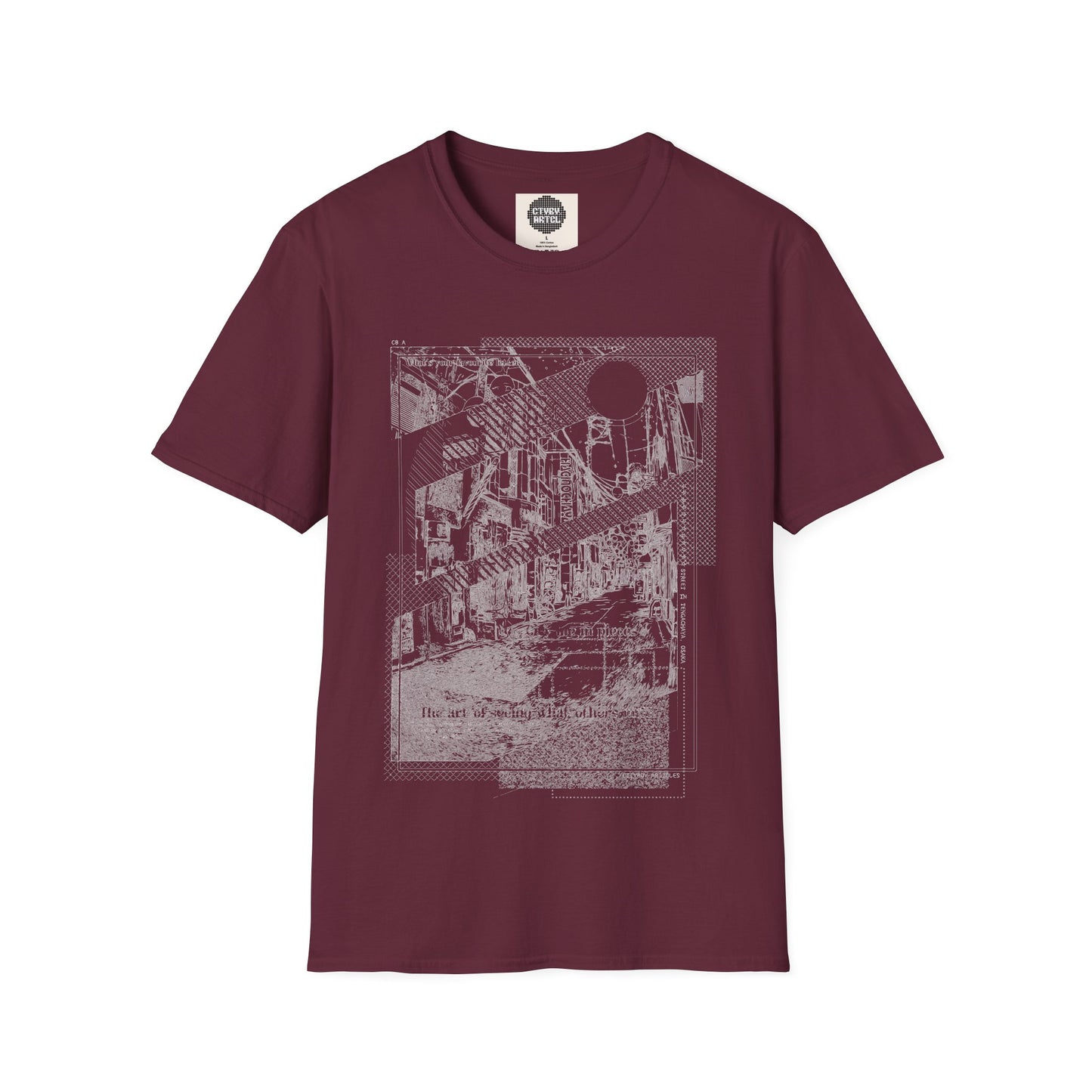 Retro-Fit City in Pieces T-Shirt