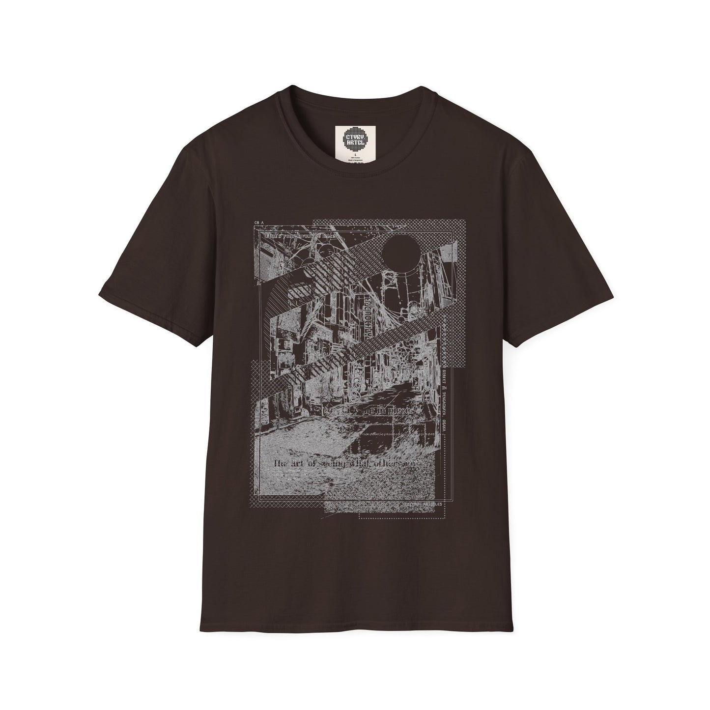 Retro-Fit City in Pieces T-Shirt
