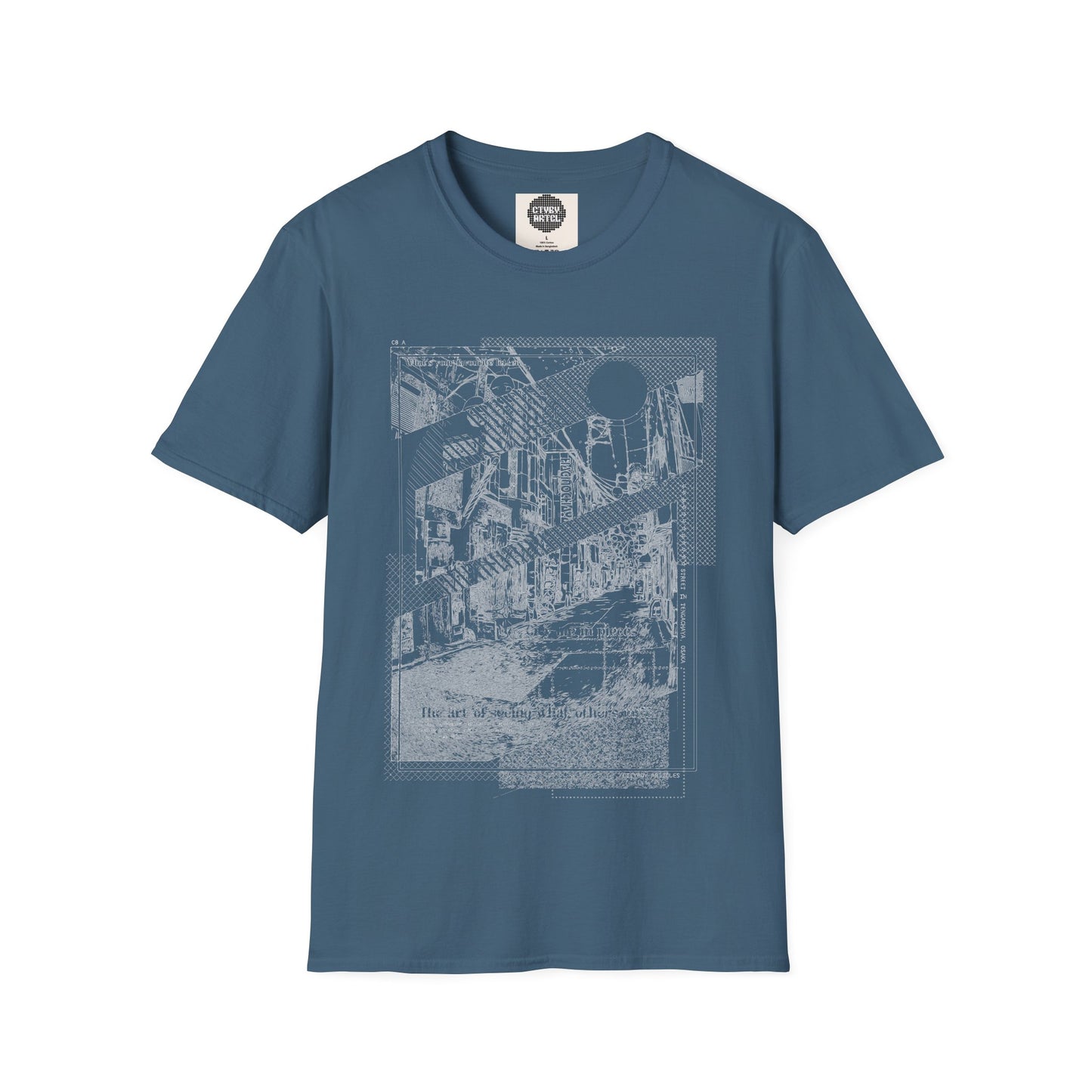 Retro-Fit City in Pieces T-Shirt