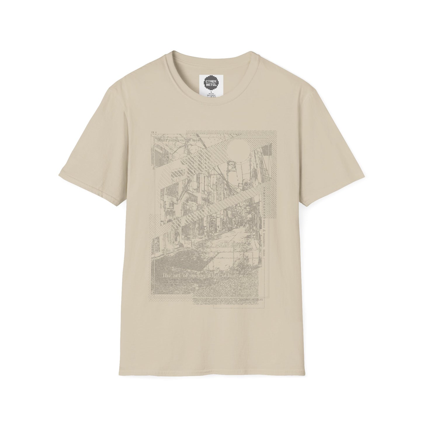 Retro-Fit City in Pieces T-Shirt