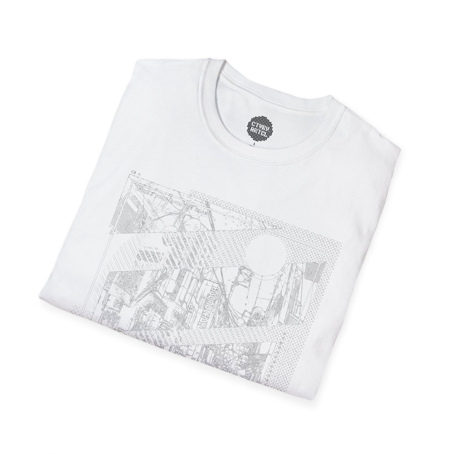 Retro-Fit City in Pieces T-Shirt