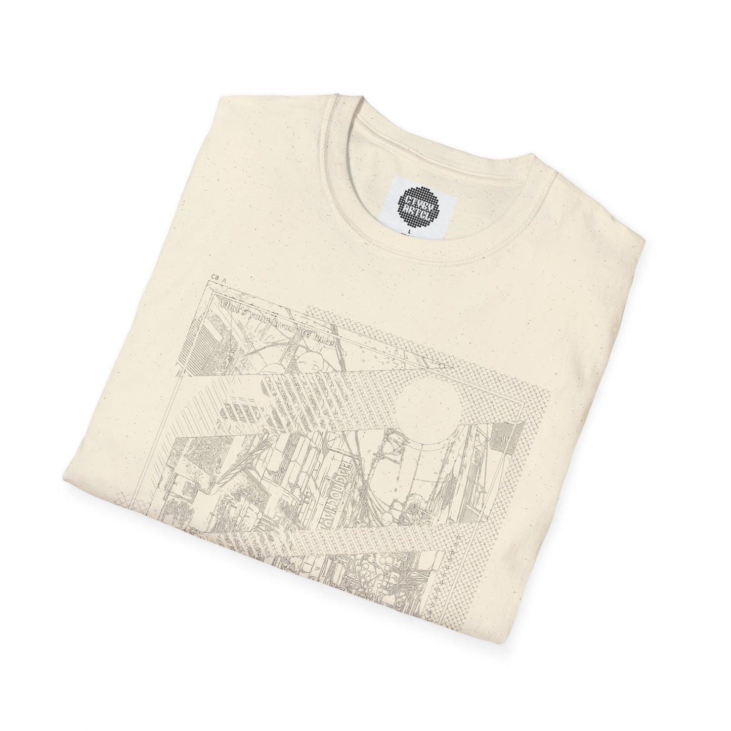 Retro-Fit City in Pieces T-Shirt