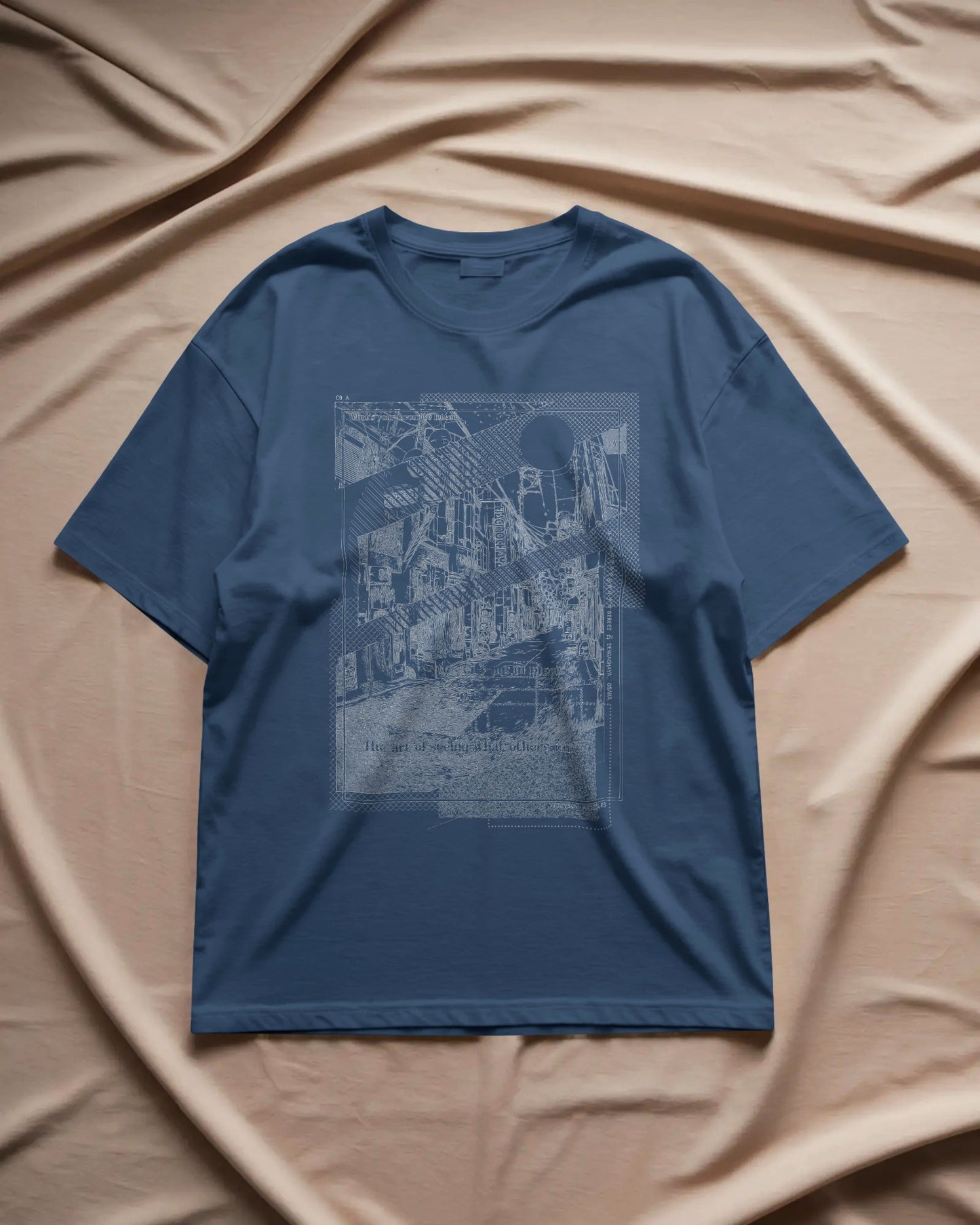 Retro-Fit City in Pieces T-Shirt