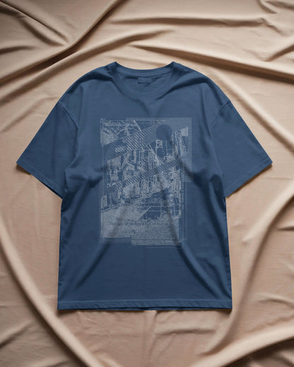 Retro-Fit City in Pieces T-Shirt