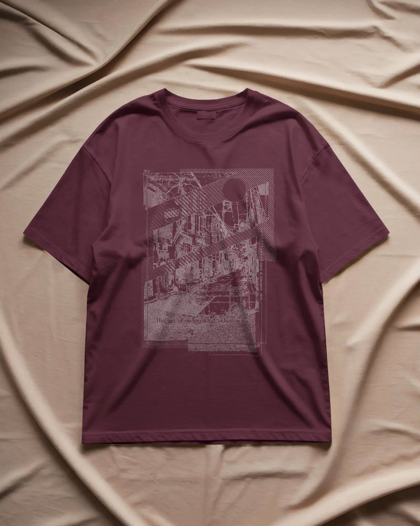 Retro-Fit City in Pieces T-Shirt