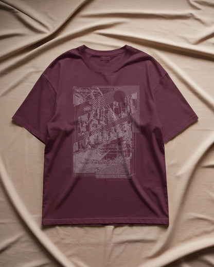 Retro-Fit City in Pieces T-Shirt