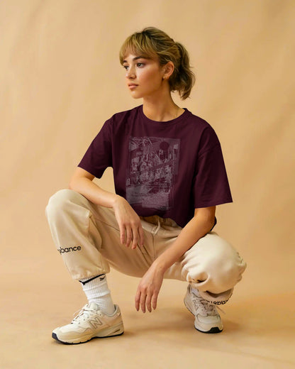 Retro-Fit City in Pieces T-Shirt