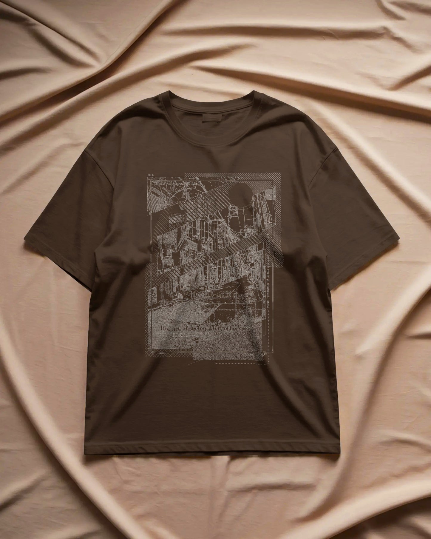 Retro-Fit City in Pieces T-Shirt