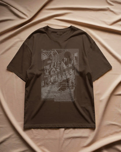 Retro-Fit City in Pieces T-Shirt