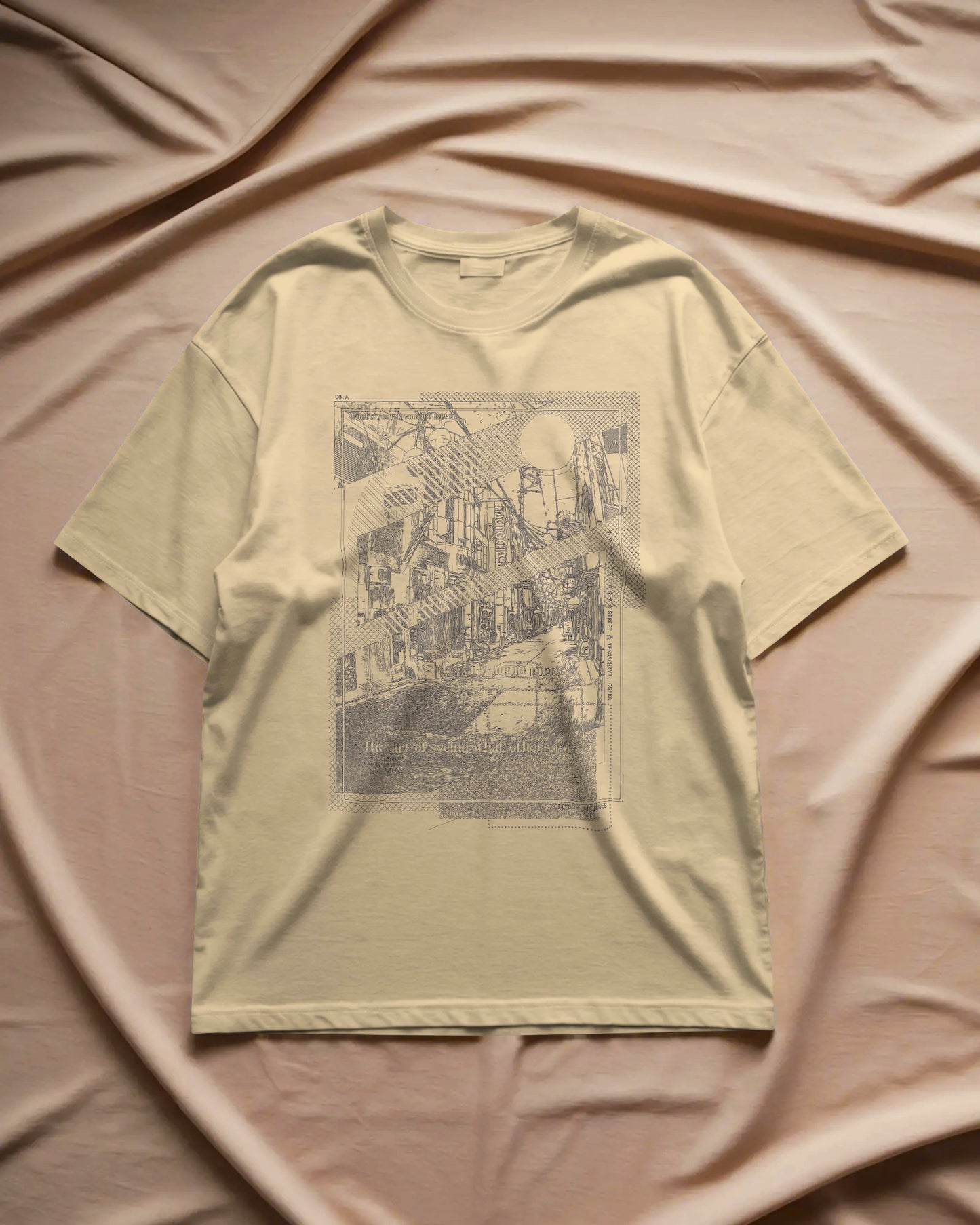 Retro-Fit City in Pieces T-Shirt