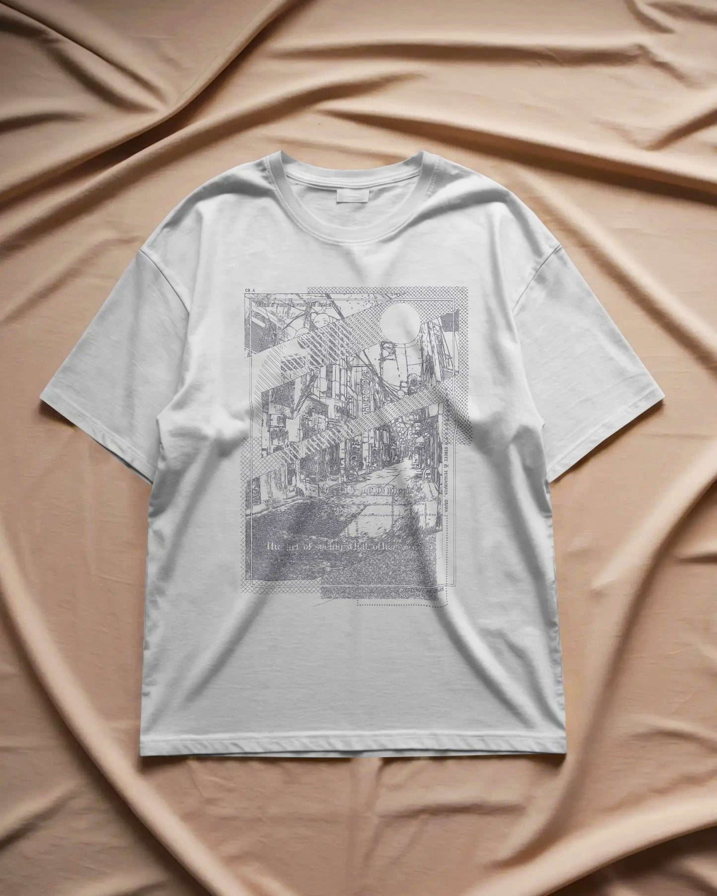 Retro-Fit City in Pieces T-Shirt