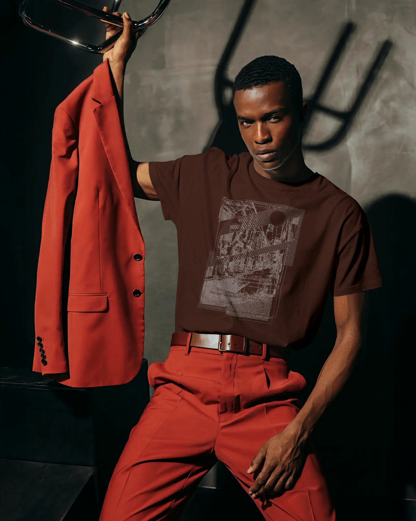 Retro-Fit City in Pieces T-Shirt