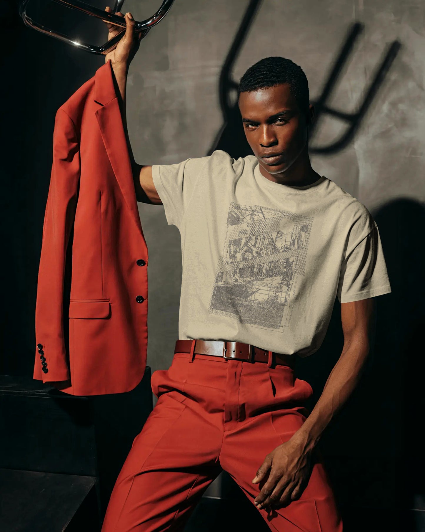 Retro-Fit City in Pieces T-Shirt
