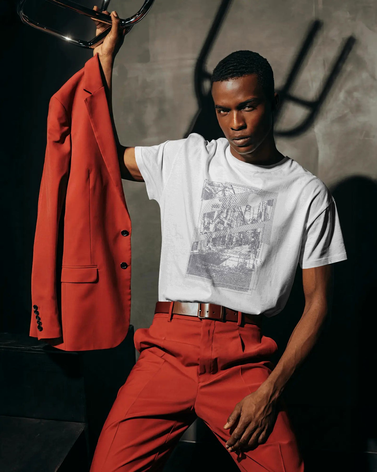 Retro-Fit City in Pieces T-Shirt