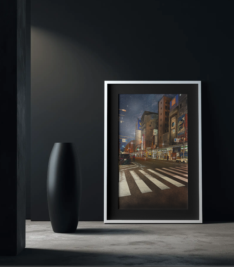 Night time in Nipponbashi - Digital Print