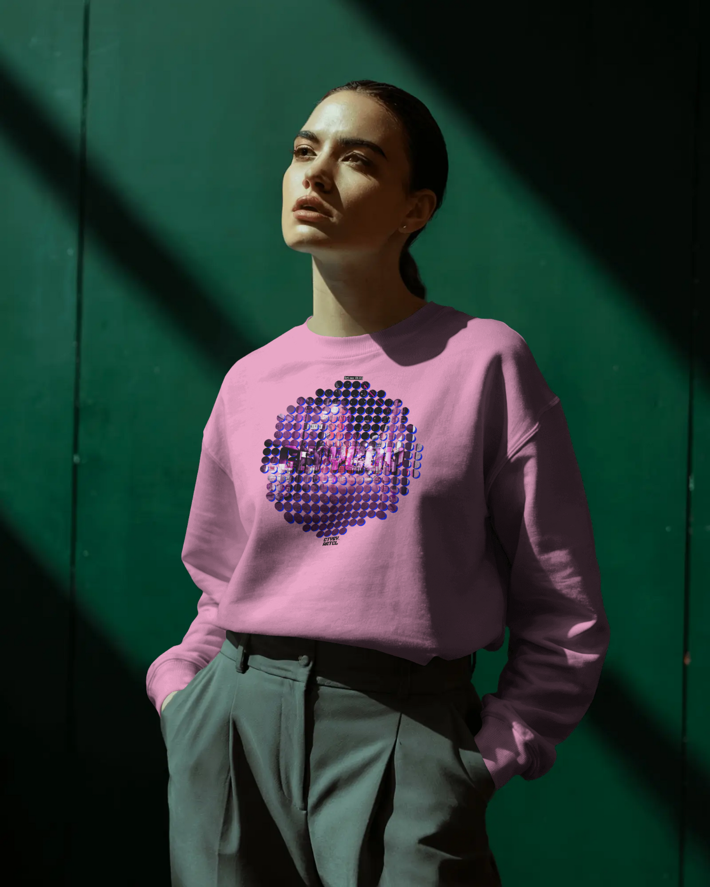Spotted City Circle Sweatshirt