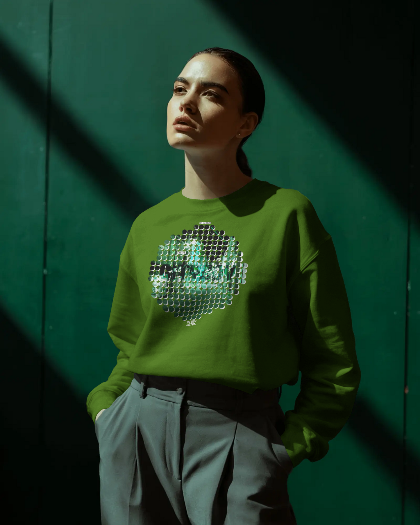 Spotted City Circle Sweatshirt