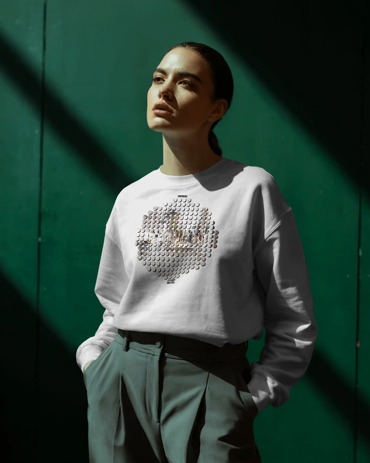 Spotted City Circle Sweatshirt