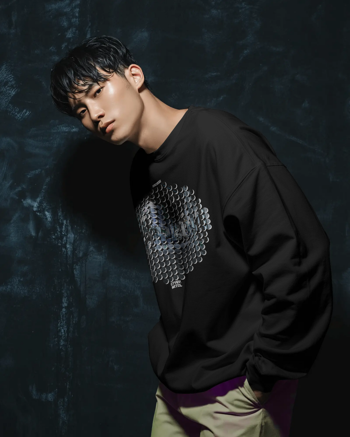 Spotted City Circle Sweatshirt