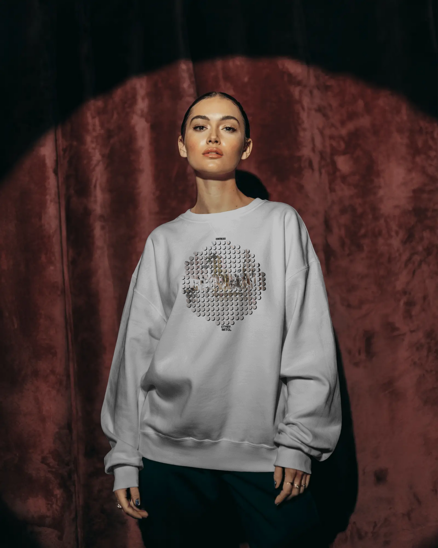 Spotted City Circle Sweatshirt