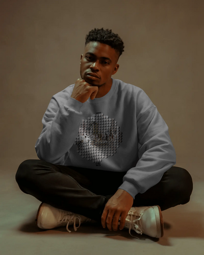 Retro-Fit Spotted City Circle Sweatshirt